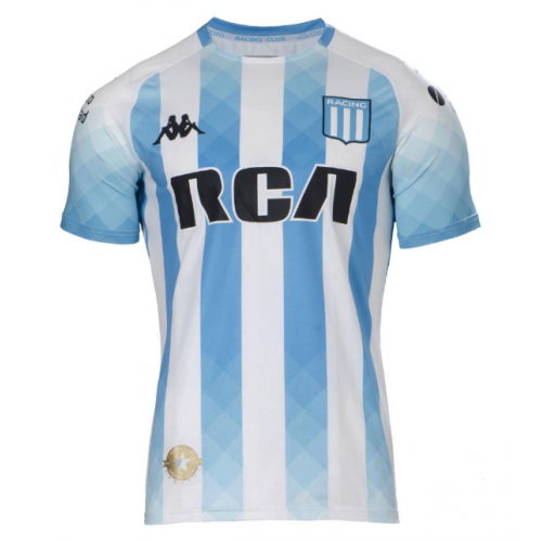 Argentina Racing Club 19/20 Home Soccer Jersey Shirt